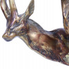 LAST WAX GILT CAST BRONZE FIGURAL GROUP OF DEER PIC-6