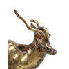 LAST WAX GILT CAST BRONZE FIGURAL GROUP OF DEER PIC-7