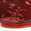 ANTIQUE CHINESE CINNABAR LACQUER BALUSTER VASE PIC-6