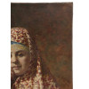 RUSSIAN FEMALE PORTRAIT PAINTING BY KLAVDY LEBEDEV PIC-2