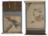 CHINESE LANDSCAPE HANGING SCROLLS AND CALLIGRAPHY PIC-4