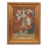 COLONIAL STYLE ARQUEBUSIER ANGEL OIL PAINTING PIC-0