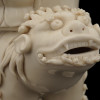 CHINESE PORCELAIN FIGURAL GROUP BUDDHA ON FOO DOG PIC-9