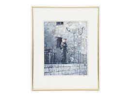 PHOTOGRAPH PRINT ISRAELI SOLDIER BY JUDY HAMER