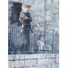 PHOTOGRAPH PRINT ISRAELI SOLDIER BY JUDY HAMER PIC-1