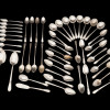 FOUR CUTLERY CASES WITH SILVERWARE BY ROGERS BROS PIC-5