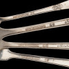 FOUR CUTLERY CASES WITH SILVERWARE BY ROGERS BROS PIC-14