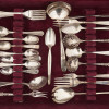 FOUR CUTLERY CASES WITH SILVERWARE BY ROGERS BROS PIC-2