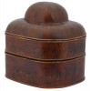 ANTIQUE CHINESE STACKABLE WOODEN HAT TRAVEL CASE PIC-4