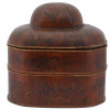 ANTIQUE CHINESE STACKABLE WOODEN HAT TRAVEL CASE PIC-3