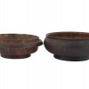 ANTIQUE NEPALESE LACQUERED WOOD SPICE CONTAINERS PIC-2