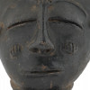 ANTIQUE 18TH CENT AFRICAN BRONZE HEAD SCULPTURE PIC-5