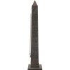 ANTIQUE BRONZE THERMOMETER LUXOR OBELISK SCULPTURE PIC-4