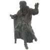 PATINATED BRONZE FIGURE OF MOLIERE AFTER CAFFIERI PIC-3