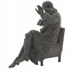 PATINATED BRONZE FIGURE OF MOLIERE AFTER CAFFIERI PIC-2