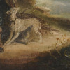 AFTER GAINSBOROUGH OIL PAINTING OF A MAN WITH DOG PIC-2