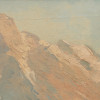 ALPS MOUNTAINS LANDSCAPE PAINTING SIGNED HUMBERT PIC-2