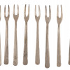 LARGE COLLECTION OF STERLING SILVER CUTLERY SET PIC-3
