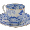 BLUE AND WHITE CHINESE PORCELAIN CUPS AND SAUCERS PIC-4