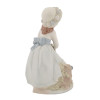 NADAL SPANISH PORCELAIN FIGURINE OF A FLOWER GIRL PIC-1