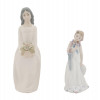 SPANISH PORCELAIN FEMALE FIGURINES DIANA MALLORCA PIC-0