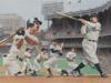 BASEBALL PLAYERS LITHOGRAPH SIGNED BY ALAN ZUNIGA PIC-1