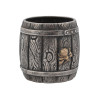 RUSSIAN TROMPE LOEIL SILVER BARREL BEAKER PIC-0