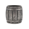 RUSSIAN TROMPE LOEIL SILVER BARREL BEAKER PIC-1