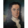 ANTIQUE ENGLISH PORTRAIT OF A GENTLEMAN IN JACKET PIC-2