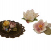 GOEBEL HUMMEL FIGURINES AND CERAMIC FLOWER DECOR PIC-2