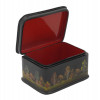 RUSSIAN LACQUER MINIATURE TRINKET BOXES FEDOSKINO PIC-7