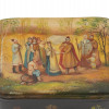 RUSSIAN LACQUER MINIATURE TRINKET BOXES FEDOSKINO PIC-11