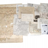 COLLECTION OF ANTIQUE PRINTED MAPS AND ENGRAVING PIC-2