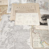 COLLECTION OF ANTIQUE PRINTED MAPS AND ENGRAVING PIC-8