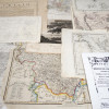 COLLECTION OF ANTIQUE PRINTED MAPS AND ENGRAVING PIC-9