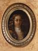 17TH CENTURY MINIATURE MALE PORTRAIT OIL PAINTING PIC-1