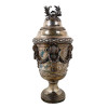 ANTIQUE LARGE FRENCH SILVER URN ATTR TO ODIOT PIC-0