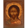 ANTIQUE 19TH CENT RUSSIAN ICON CHRIST PANTOCRATOR PIC-1