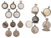 ANTIQUE AMERICAN POCKET WATCH COLLECTION PIC-1