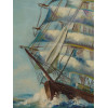 AMERICAN SEASCAPE OIL PAINTING BY CHARLES VICKERY PIC-2
