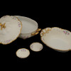 ANTIQUE HAVILAND PORCELAIN TABLEWARE SET, 45 PCS PIC-1