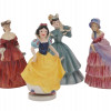 MID CENTURY PORCELAIN CERAMIC FIGURINES MUSIC BOX PIC-0