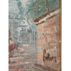 VINTAGE FRENCH SACRE COEUR PARIS PAINTING PIC-3