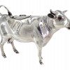 ANTIQUE DUTCH 934 STERLING SILVER COW CREAMER PIC-0