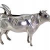 ANTIQUE DUTCH 934 STERLING SILVER COW CREAMER PIC-6