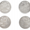 RUSSIAN SOVIET SILVER POLTINNIK 50 KOPEKS COINS PIC-1