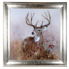 VINTAGE AMERICAN STAG PAINTING SIGNED R HENDERSON PIC-0