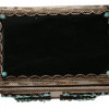 TURQUOISE STONES SILVER AND NEPHRITE TRINKET BOX PIC-6