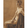 ATTR TO HILDA VIKA NUDE PORTRAIT OIL PAINTING PIC-2