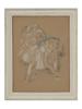 FEMALE DANCER LITHOGRAPH AFTER EDGAR DEGAS PIC-0